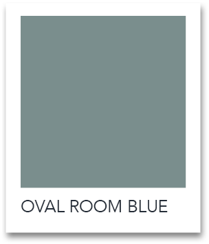 Oval Room Blue